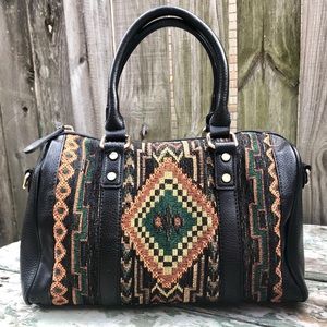 Street Level Aztec Satchel